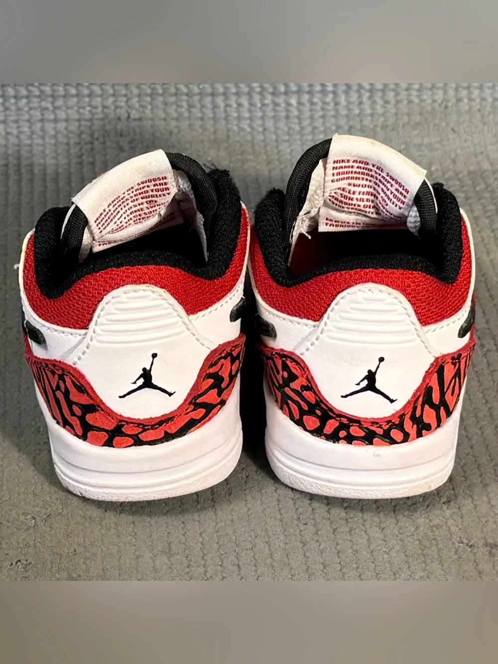 Nike Air Jordan Legacy 312 Low 'Chicago Red' Sneakers Toddler Size 4C